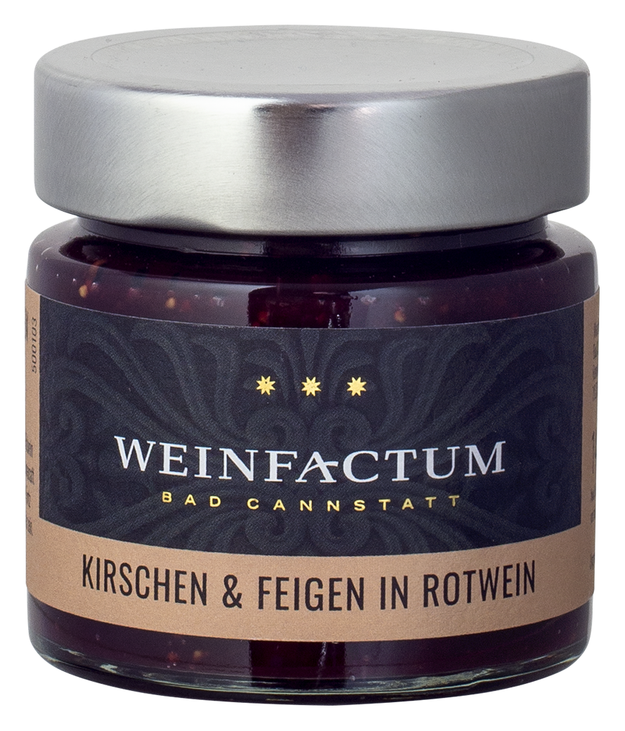 Kirsche & Feige in Rotwein, 140 g